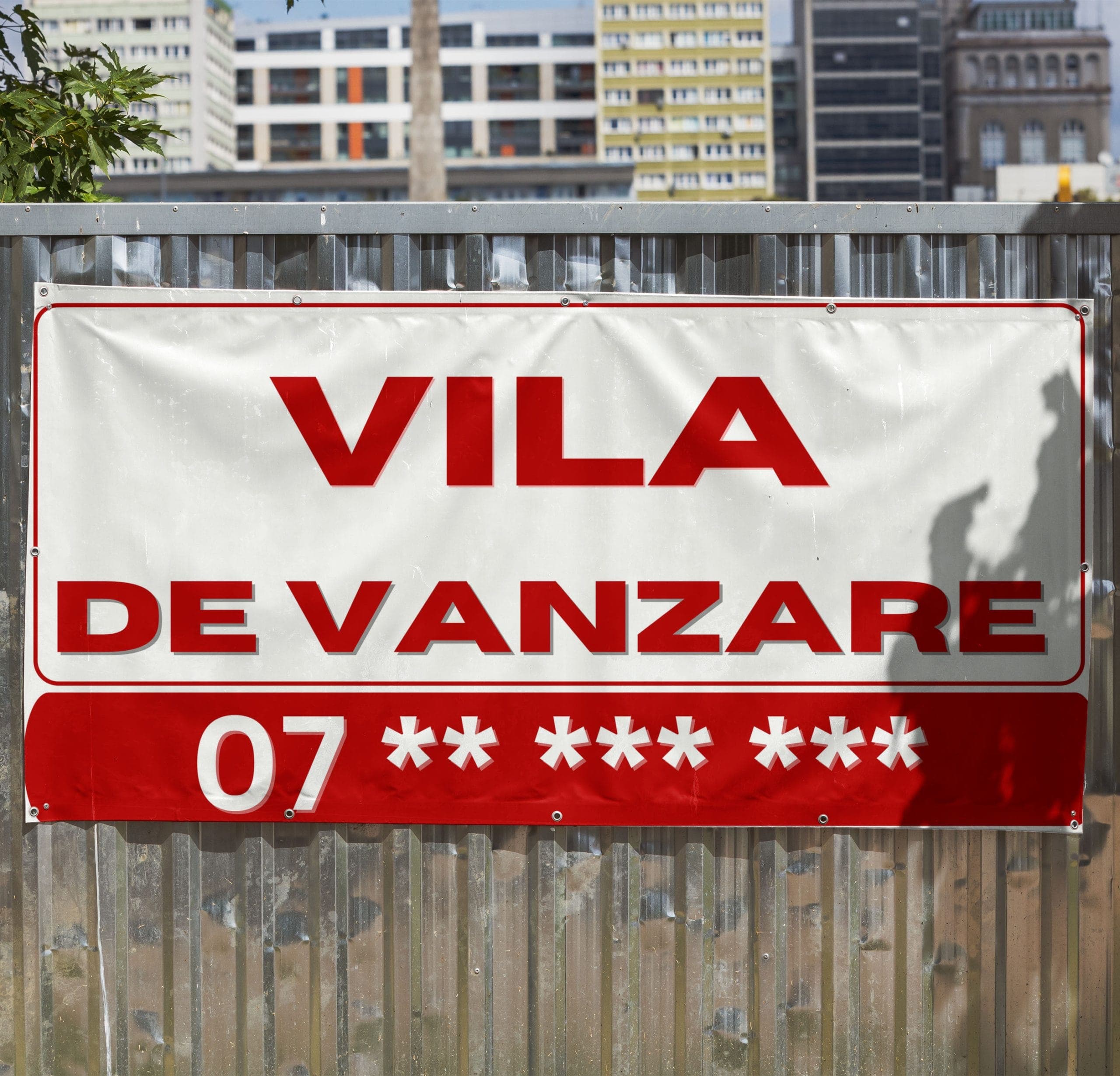 Banner Banner De Vânzare 117