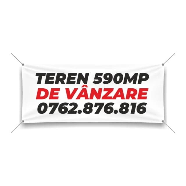 Banner Banner Personalizat De Vânzare Apartament Sau Teren 6107378