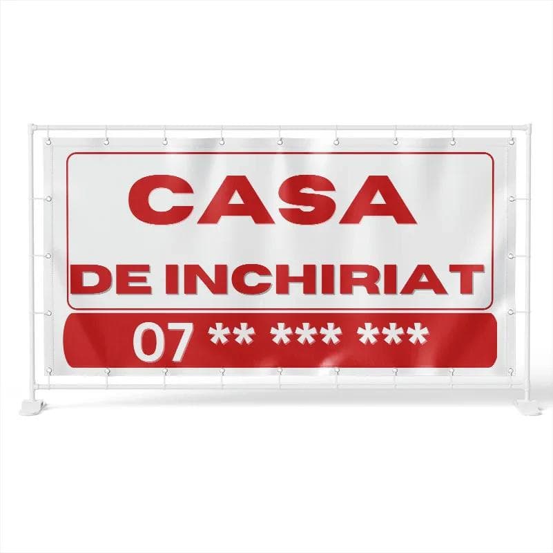 Banner Casa De Închiriat
