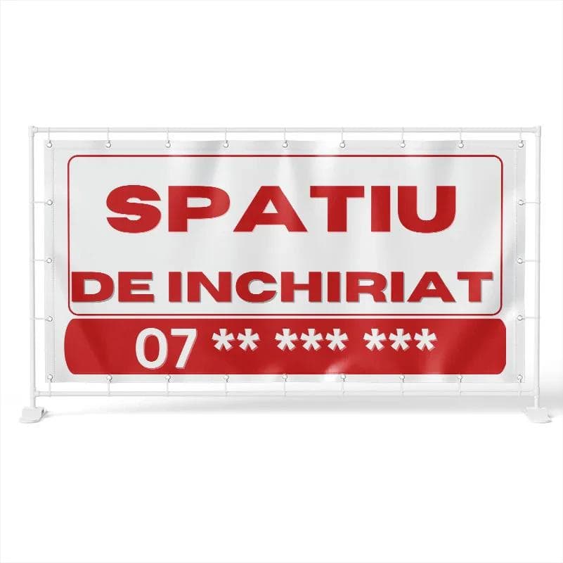Banner Spatiu De Închiriat