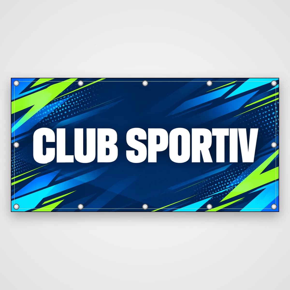 Banner Club sportiv – energie și mișcare