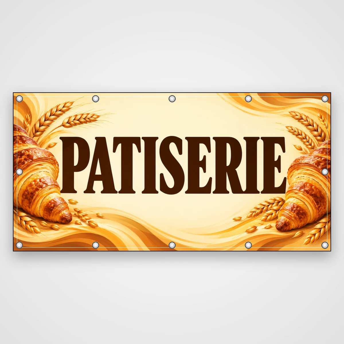 Banner Patiserie – croissant cald