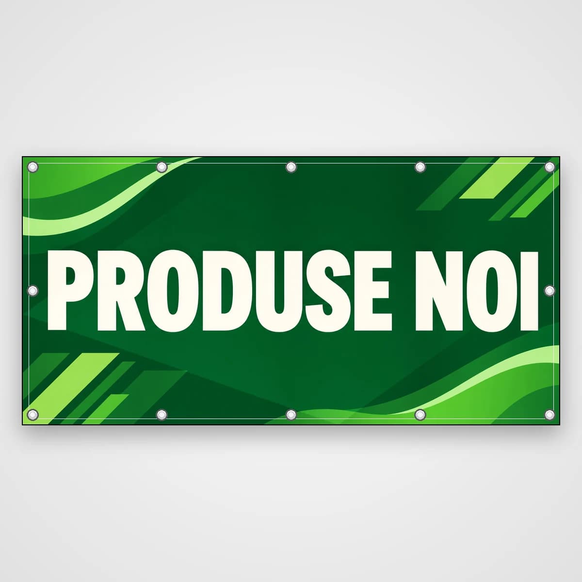 Banner Produse noi – verde modern