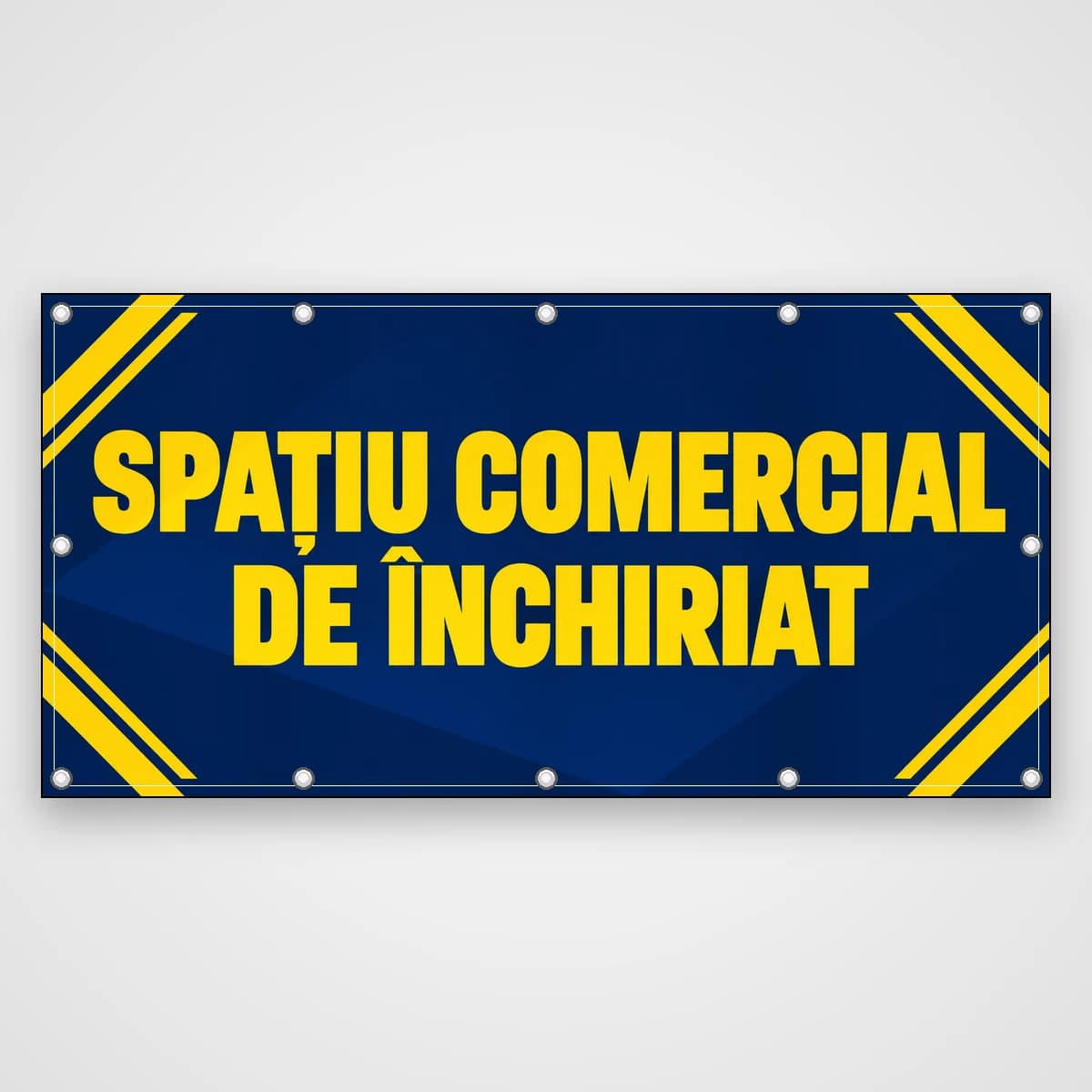 Banner Spațiu comercial de închiriat – vitrină