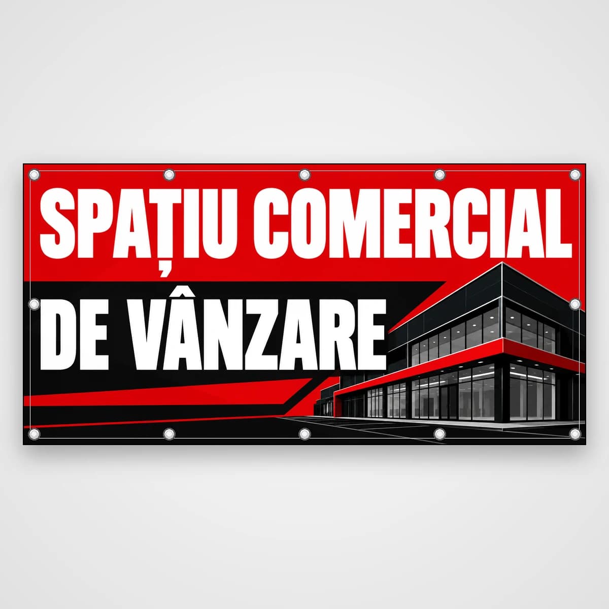 Banner Spațiu comercial de vânzare – clădire comercială
