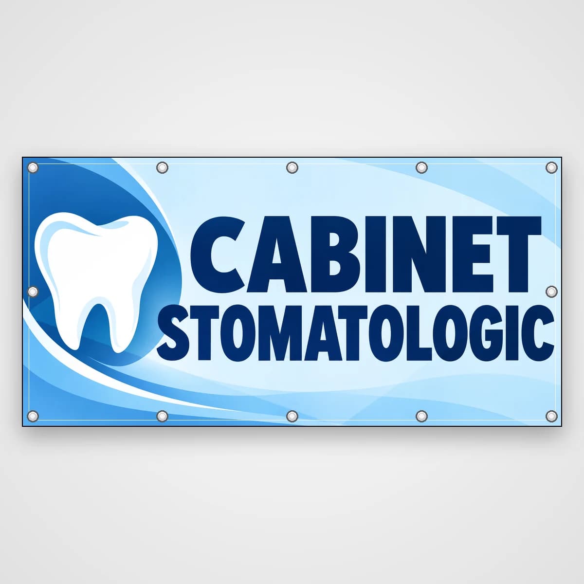 Banner Cabinet stomatologic – dinte bleu