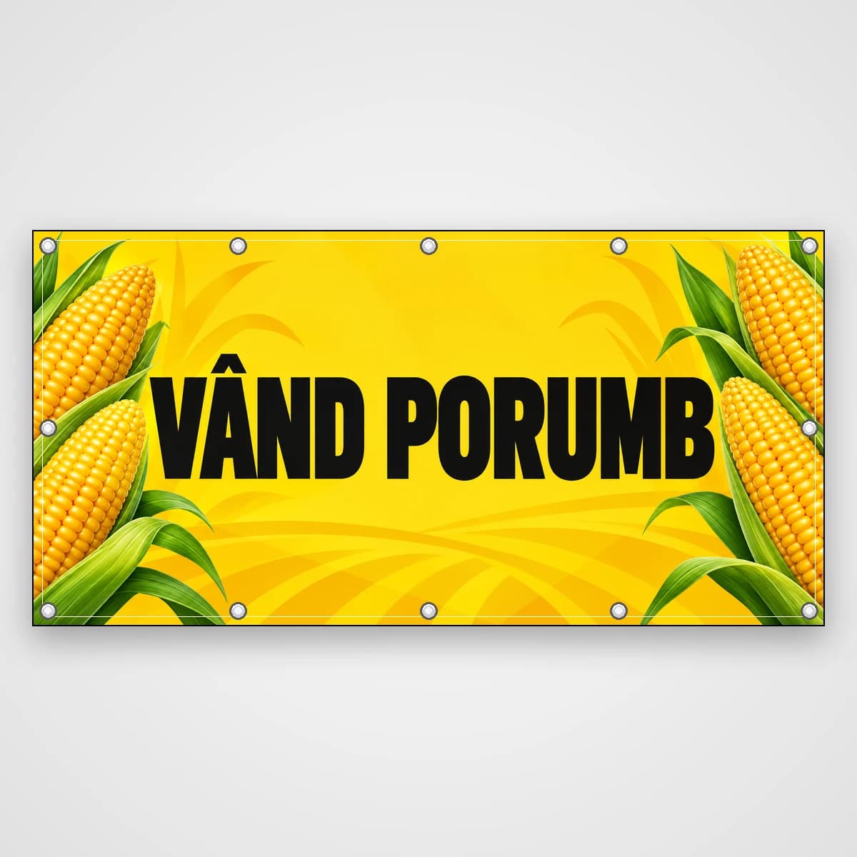 Banner Vând porumb – știuleți