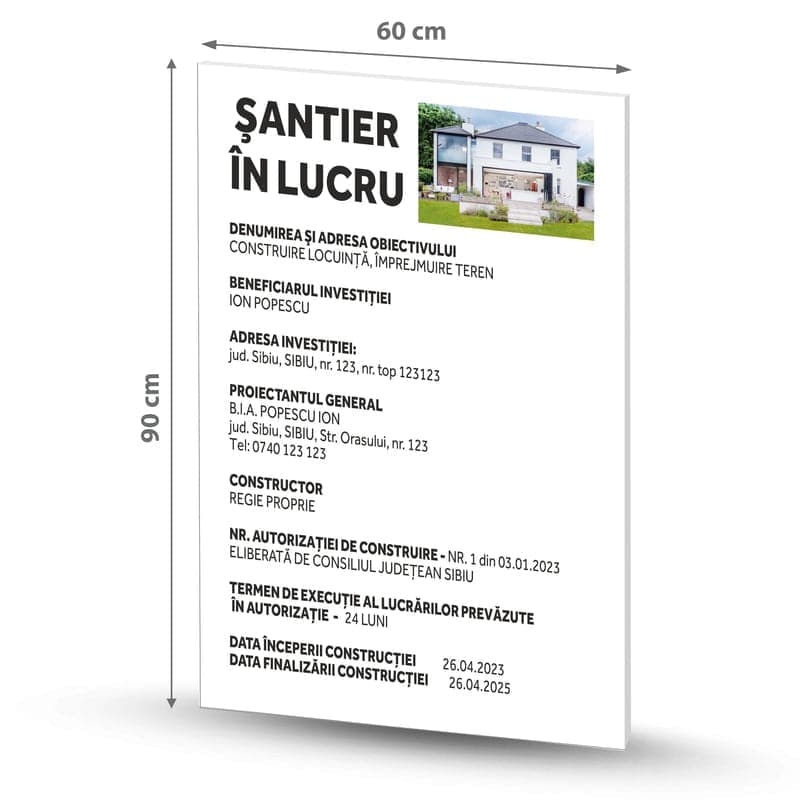Panou de Șantier