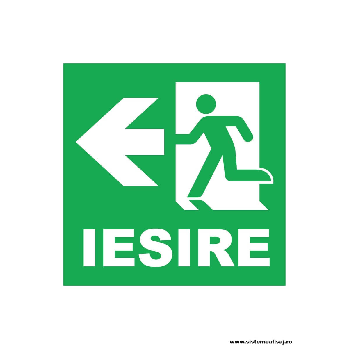 Semn Indicator Iesire Stanga