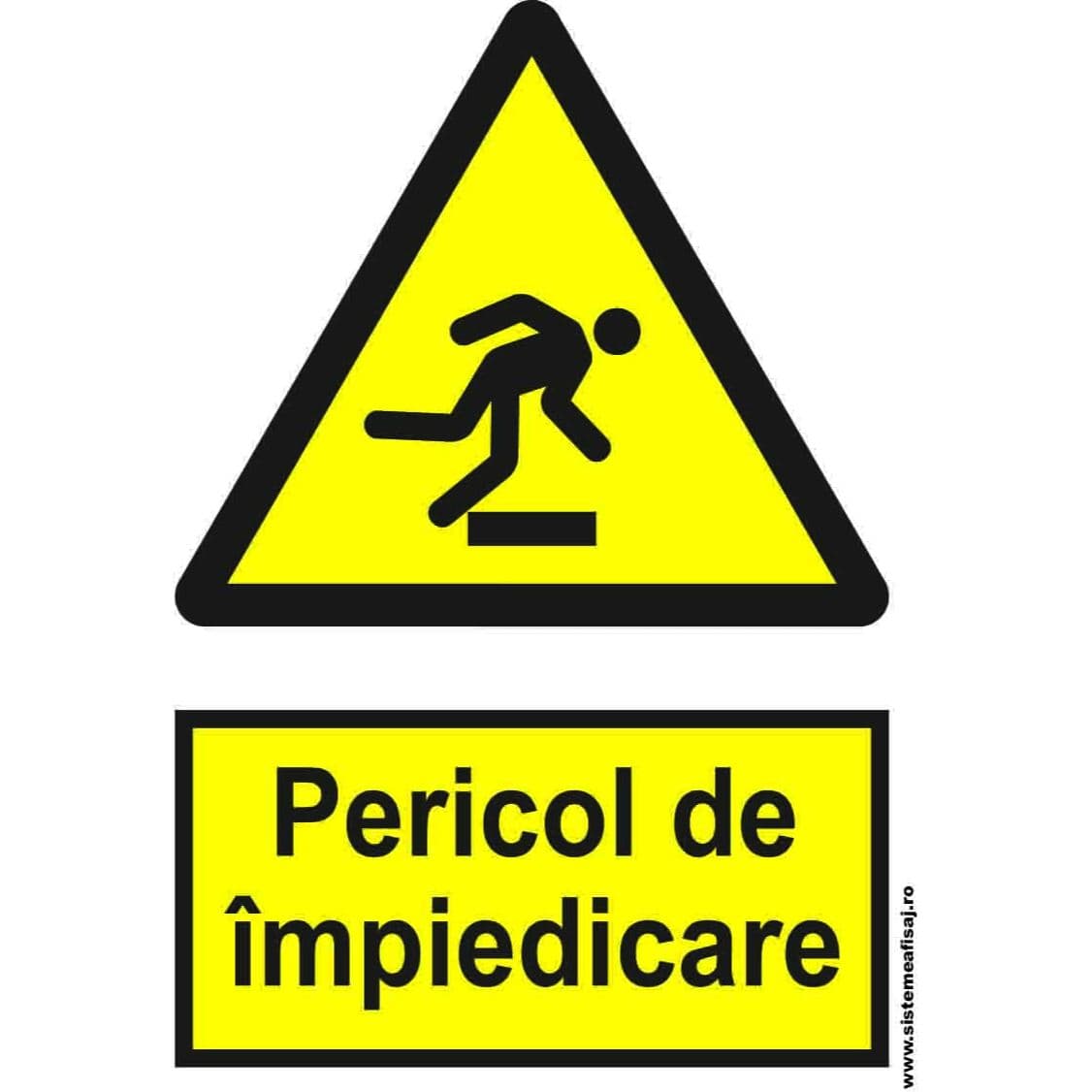 Semn Indicator Pericol De Impiedicare