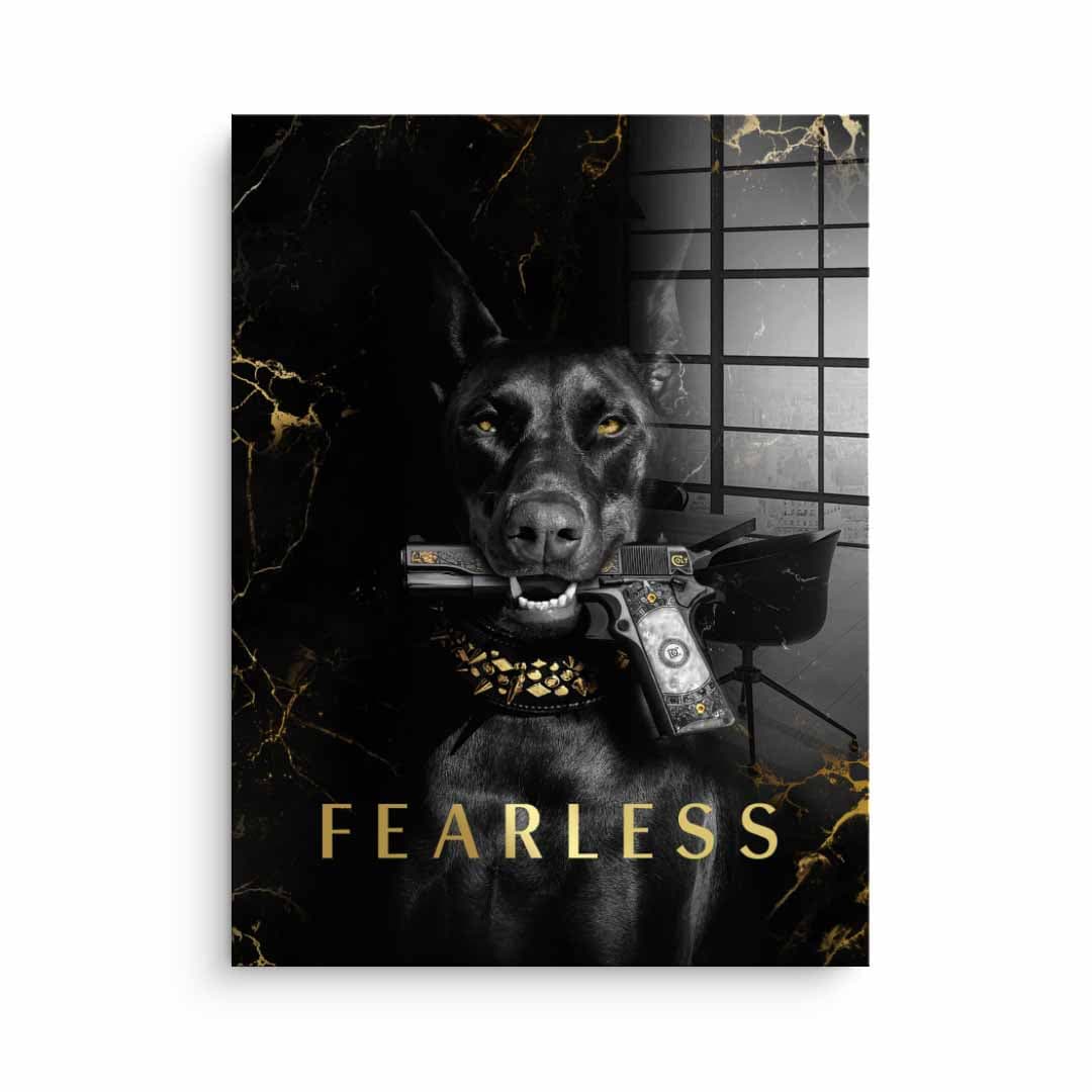 Luxury Dog - Sticlă Acrilică