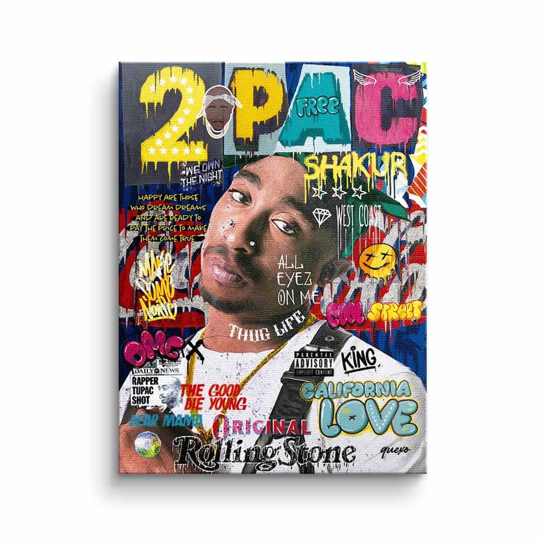 Tablou canvas rapper legendar pop art – decor cameră adolescent