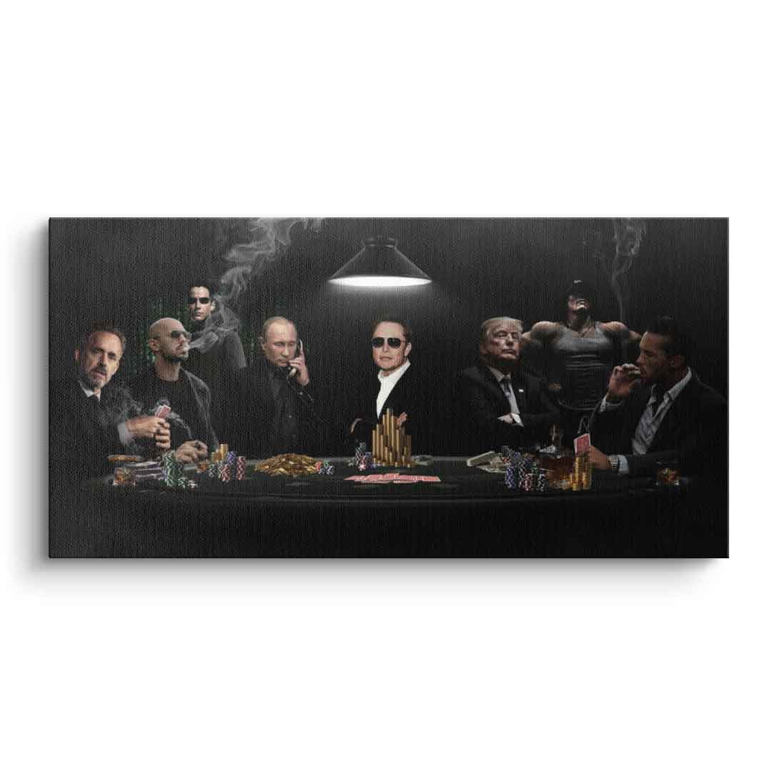 Tablou canvas masă de lideri influenți – artă pentru birou