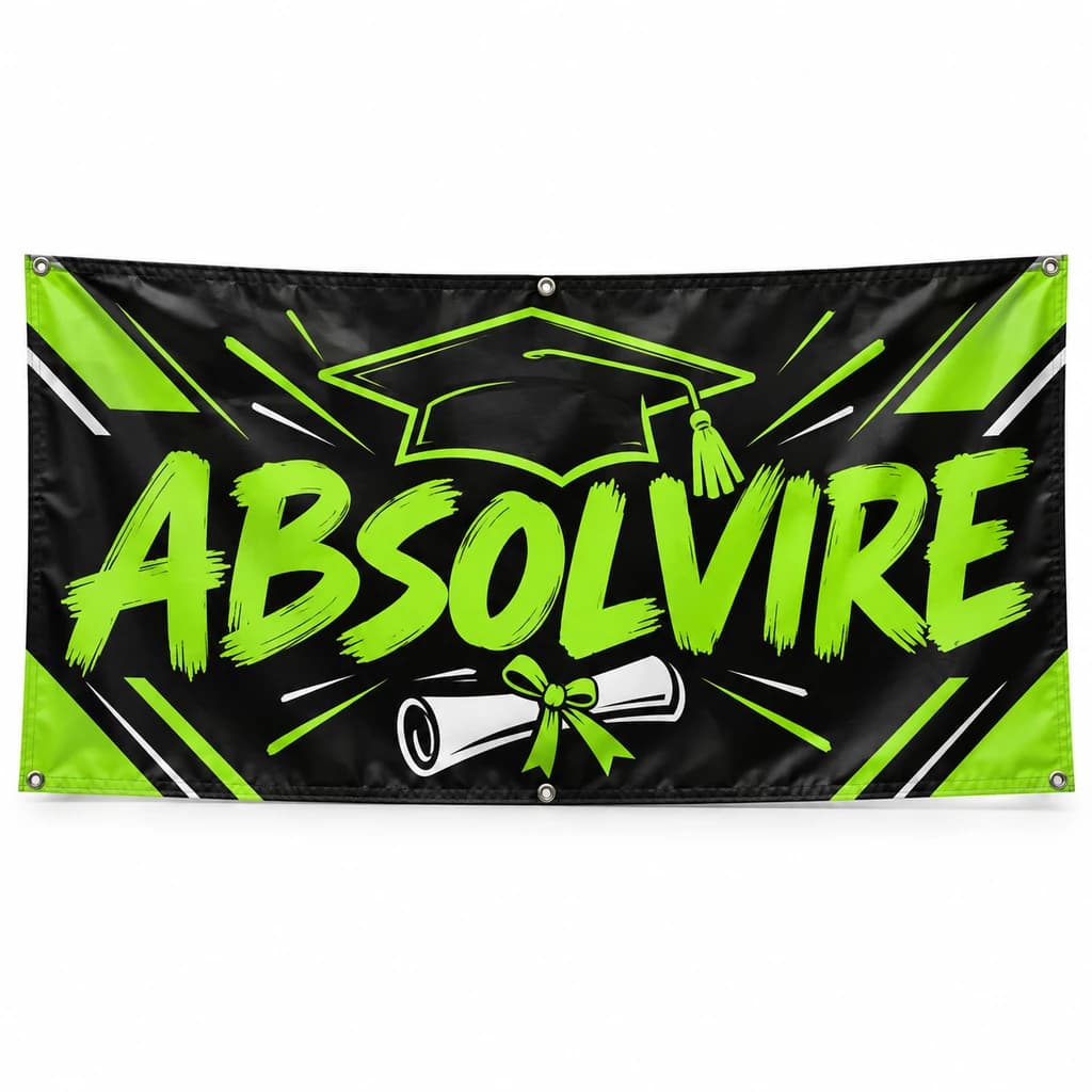 Banner absolvire – model compact