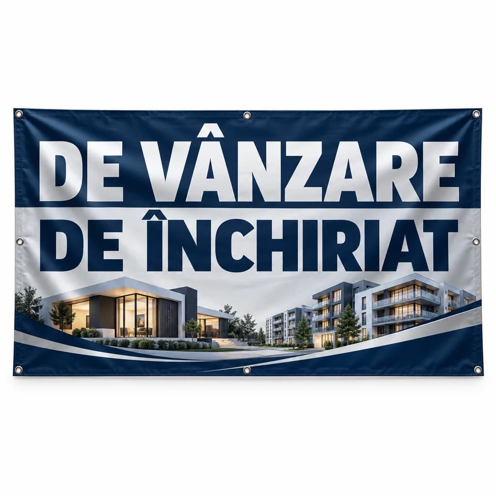Banner de vânzare / de închiriat – model panoramic 5