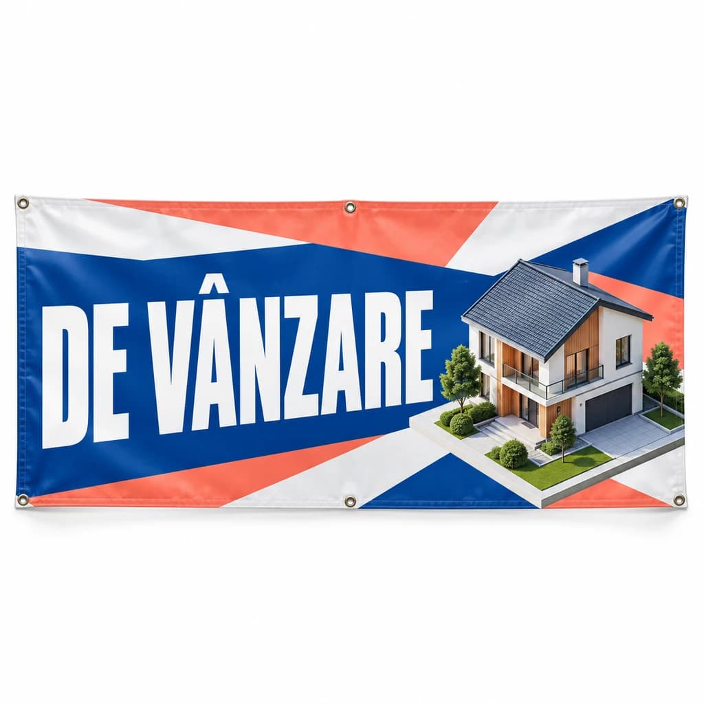 Banner de vânzare – model geometric 3