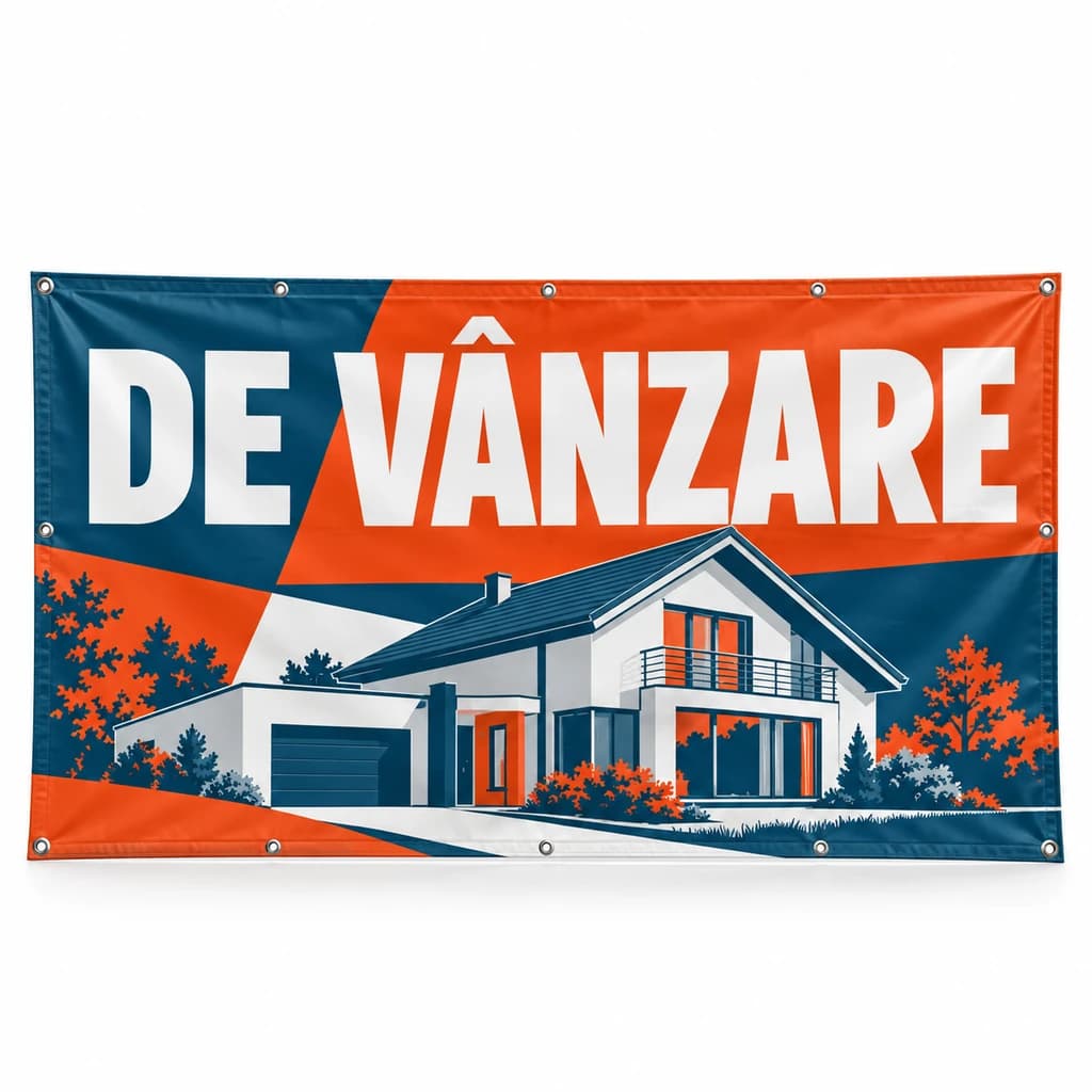 Banner de vânzare – model modular 10