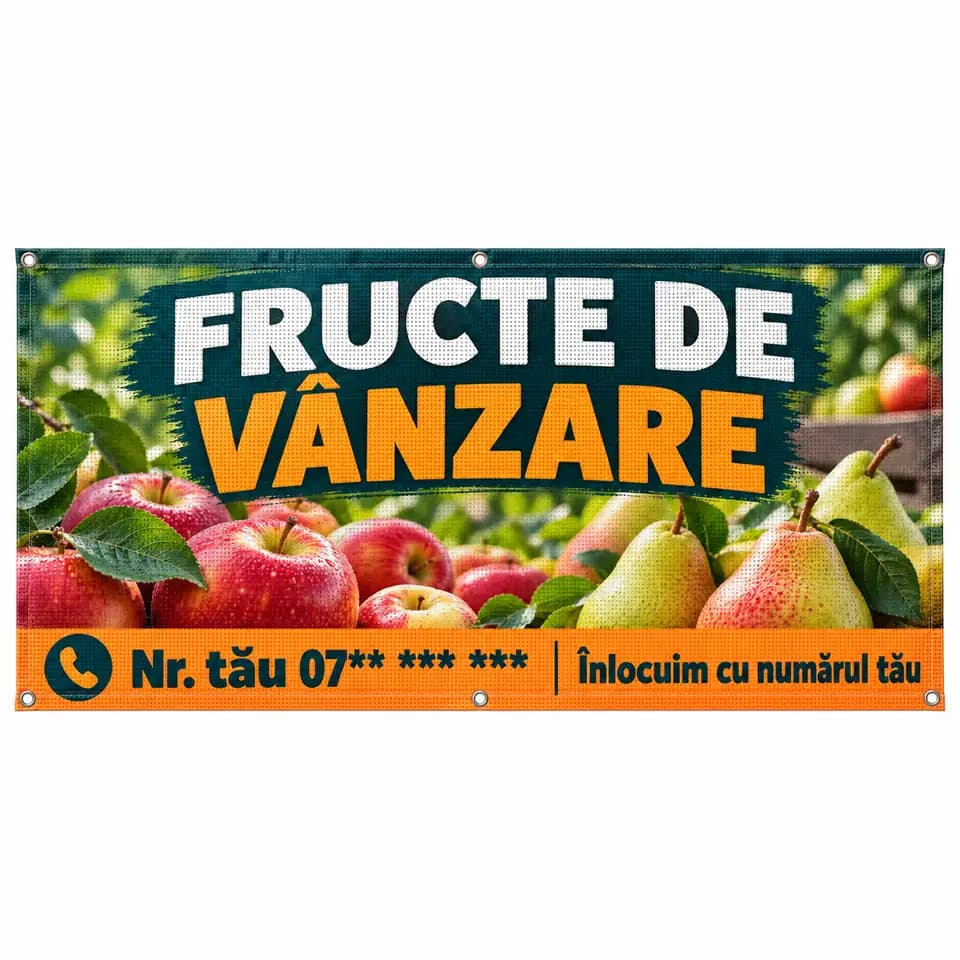 Mesh fructe de vânzare cu numărul tău