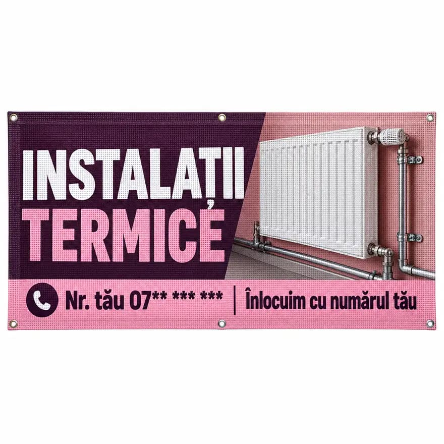 Mesh instalații termice cu numărul tău