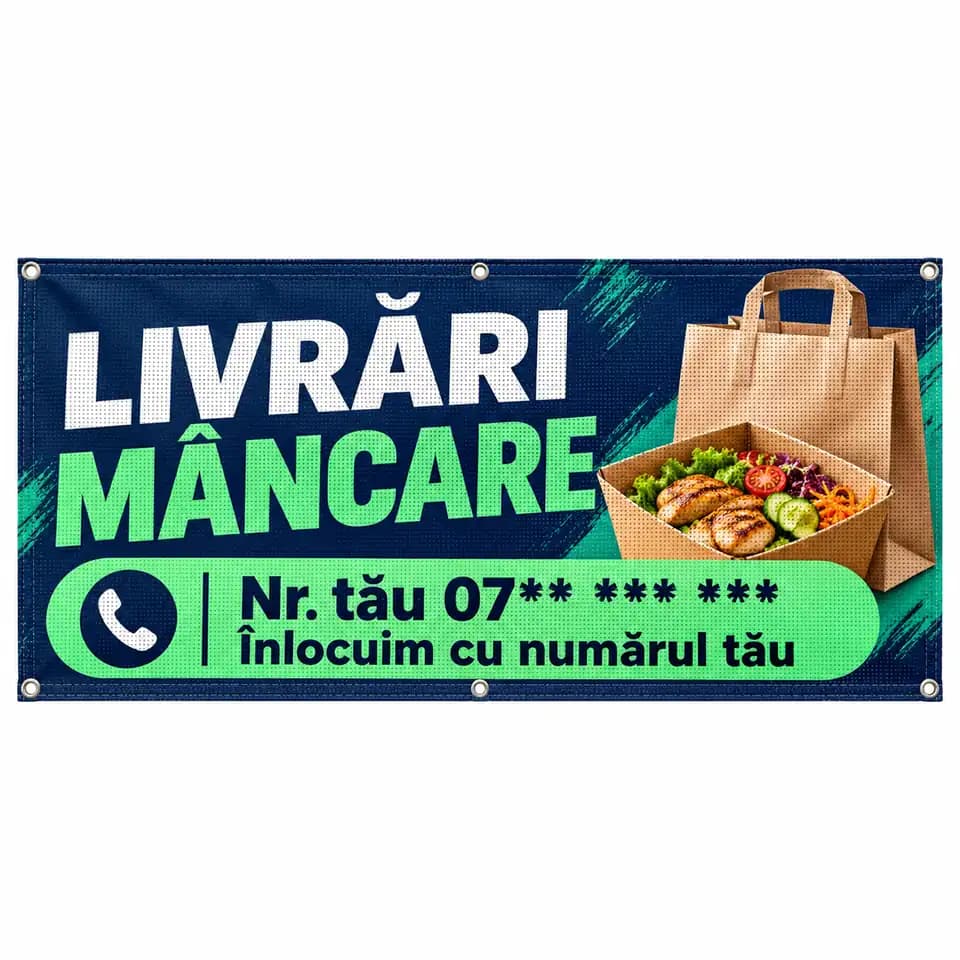 Mesh livrări mâncare cu numărul tău