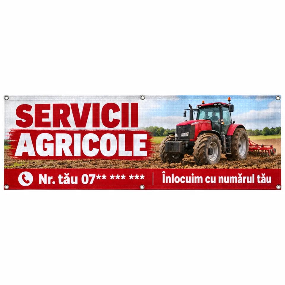 Mesh servicii agricole cu numărul tău