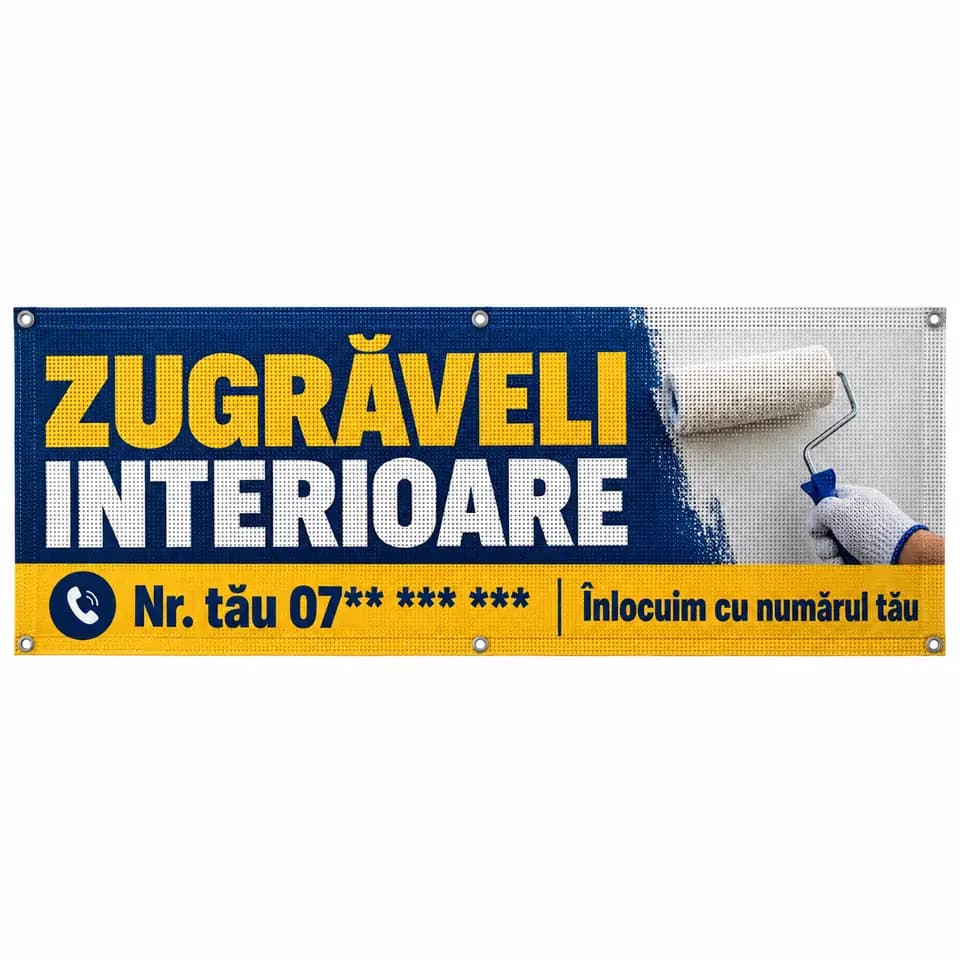 Mesh zugrăveli interioare cu numărul tău