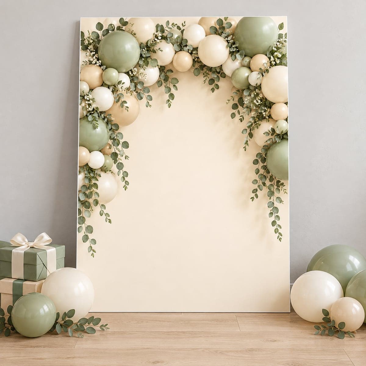 Fundal foto baby shower pe PVC