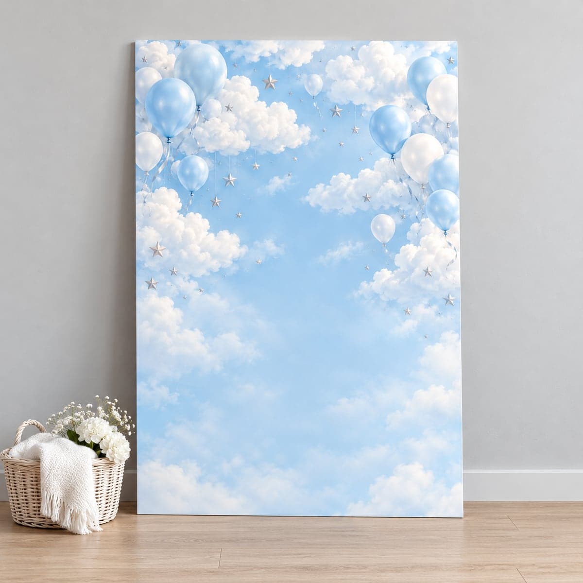 Fundal foto botez pe PVC