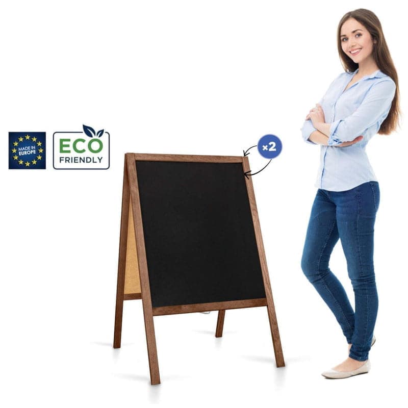 People Stopper Wood M (60 x 100 cm)