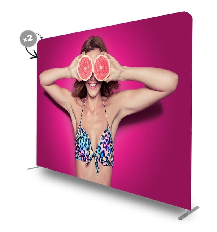 Pop-Up Textil Drept 10.0 m