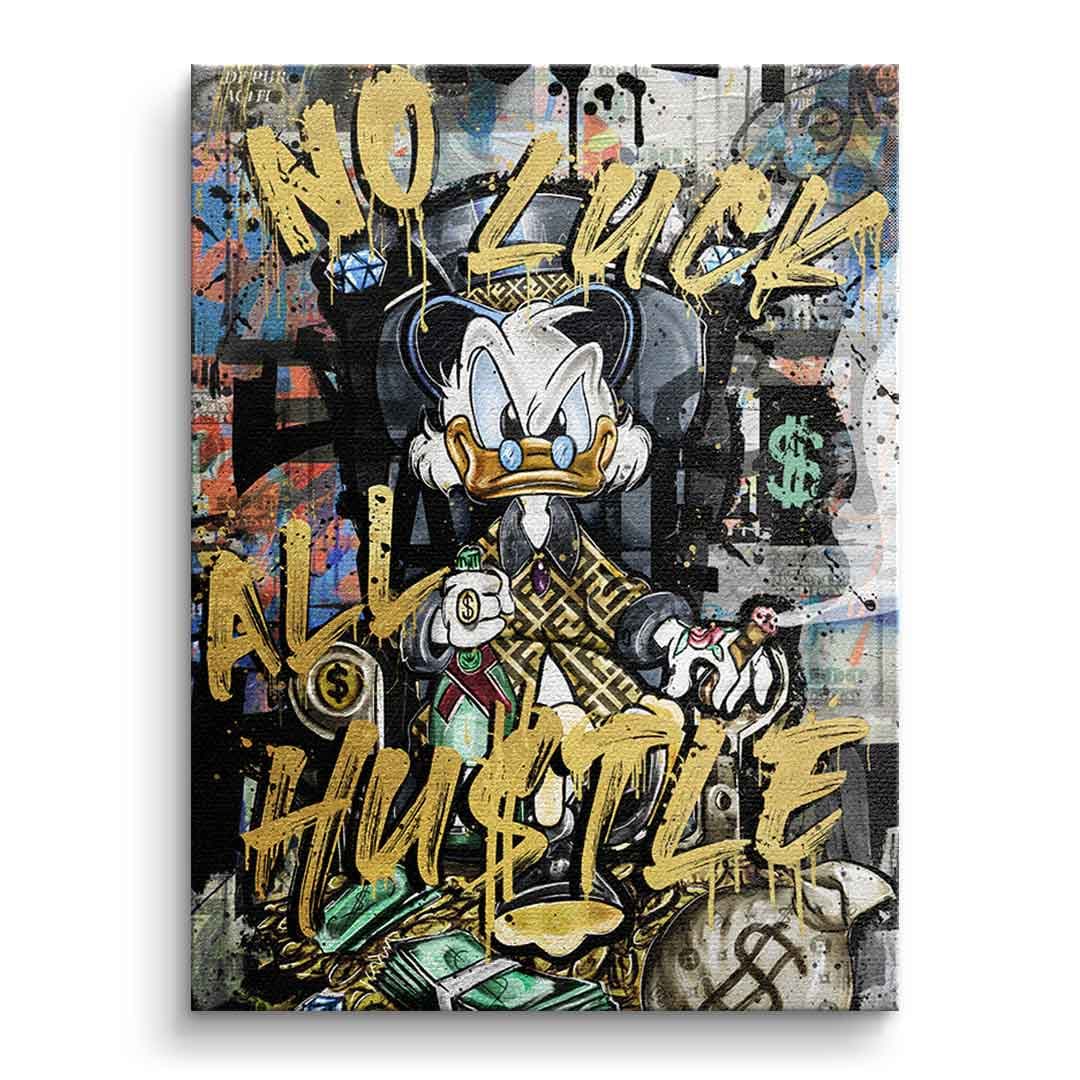 Canvas ALL HUSTLE DUCK