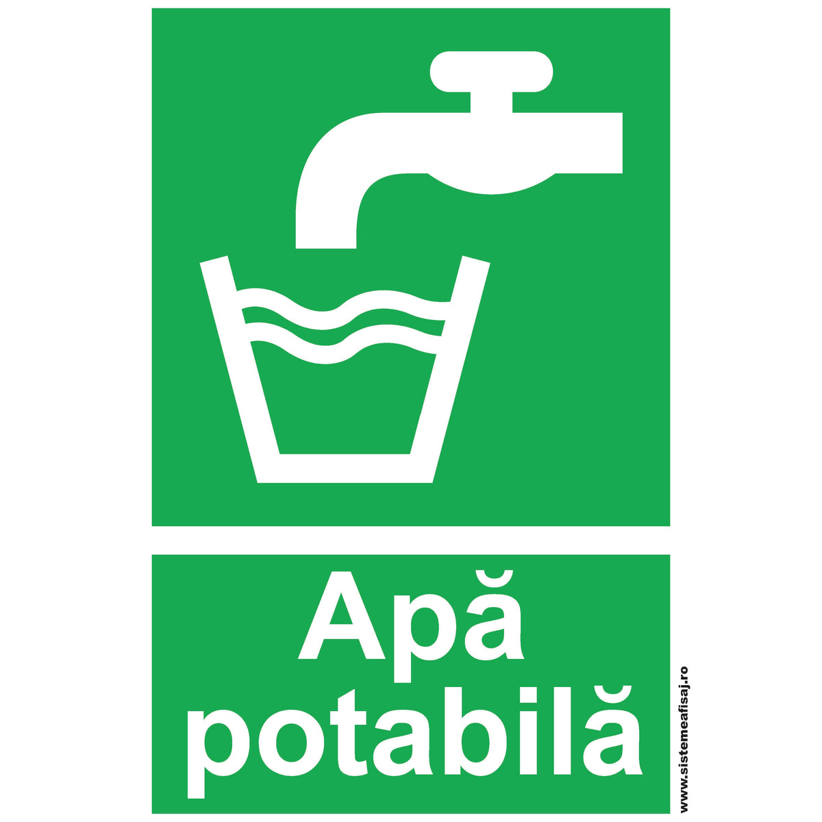 Semn Indicator Apa Potabila