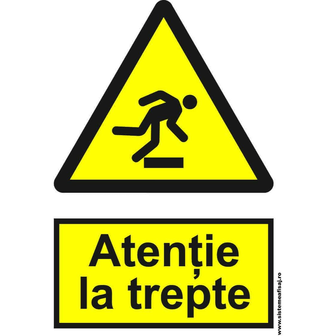 Semn Indicator Atentie La Trepte
