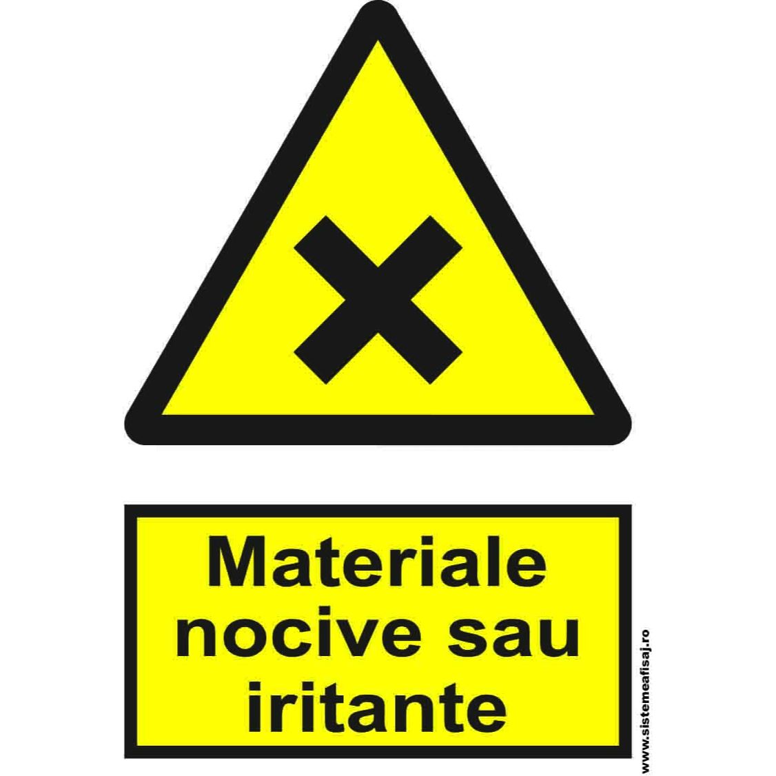 Semn Indicator Materiale Nocive Sau Iritante