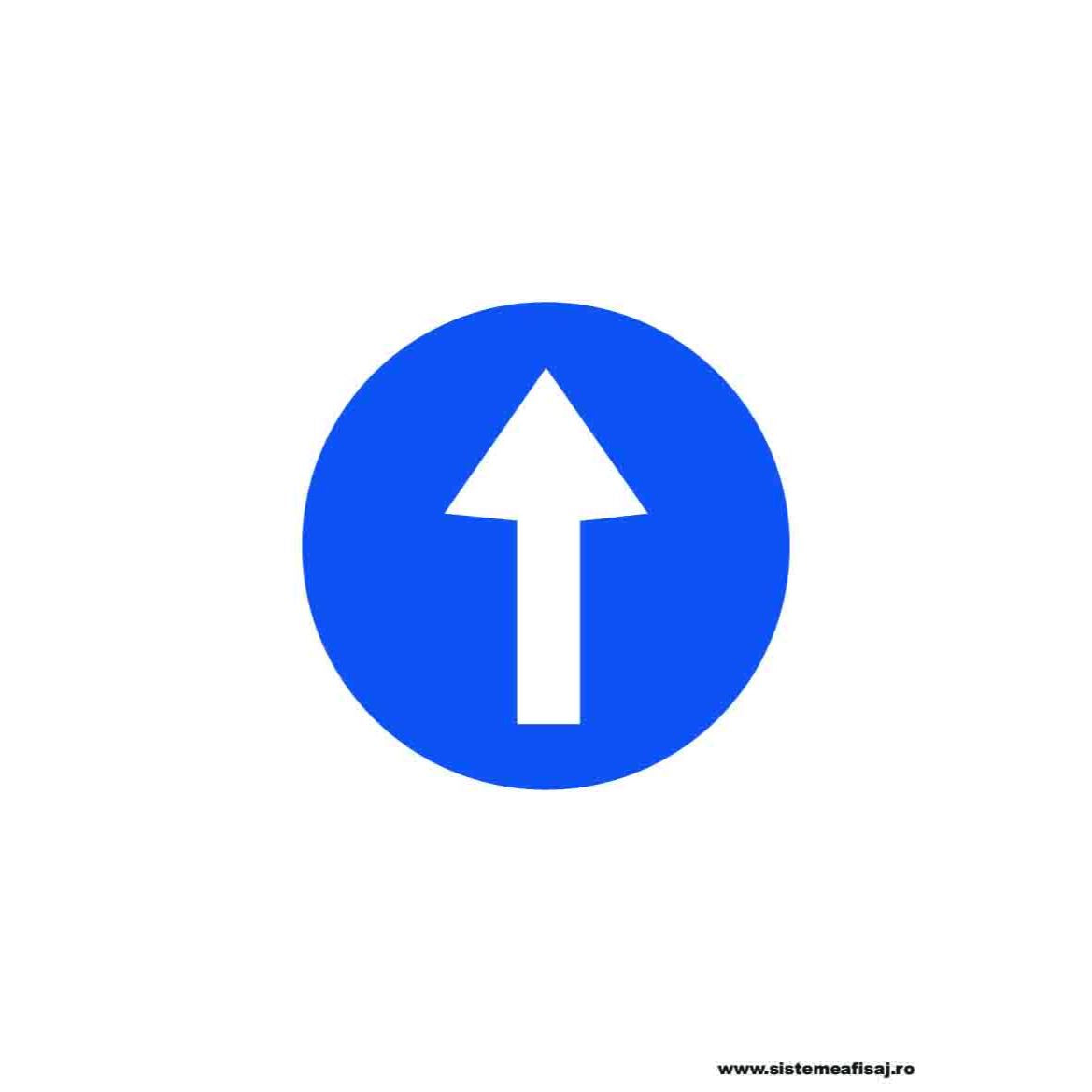 Semn Indicator Obligatoriu Inainte