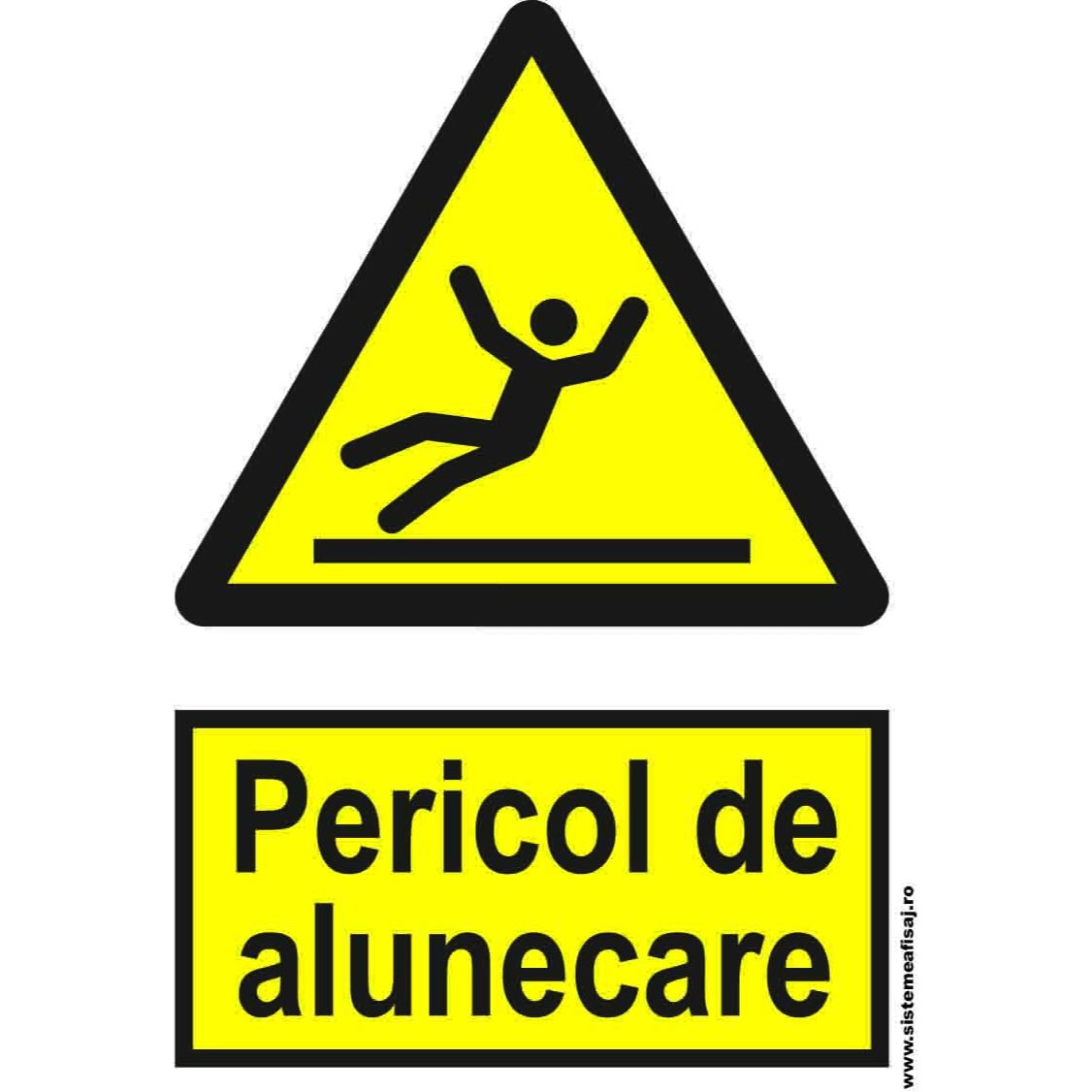 Semn Indicator Pericol De Alunecare