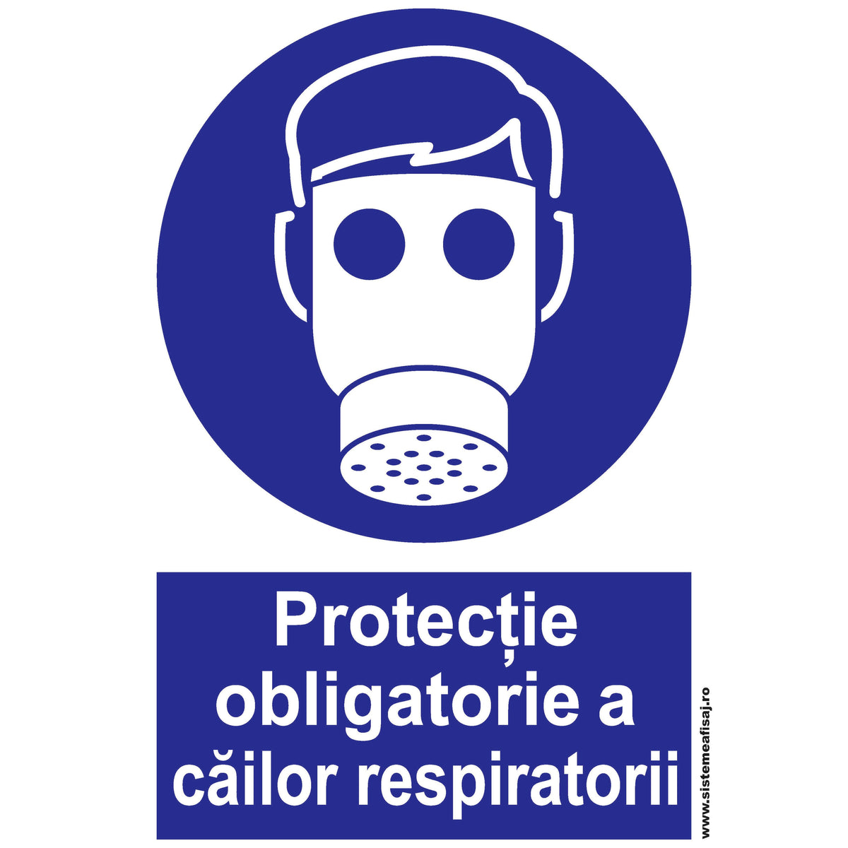 Semn Indicator Protectia Obligatorie A Cailor Respiratorii