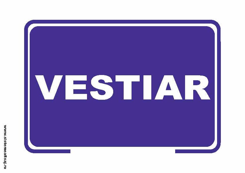 Semn Indicator Vestiar